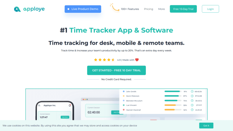 Timetrack By Apploye Affiliate Program