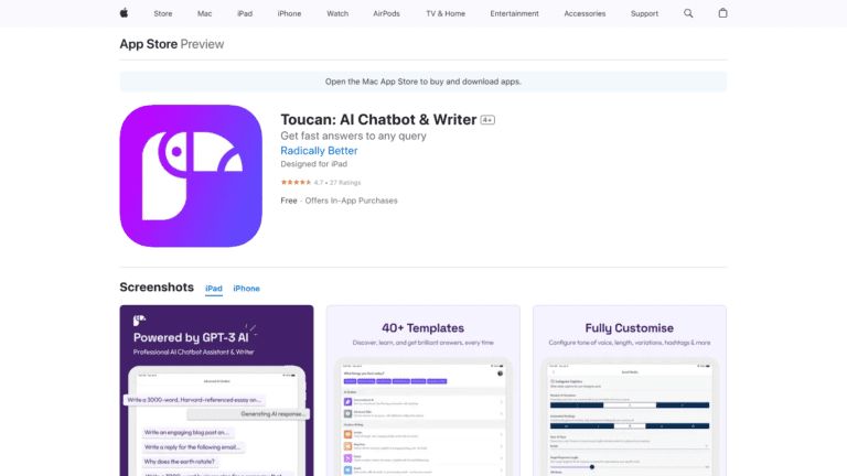 Toucan: Ai Chatbot &Amp; Writer Affiliate Program