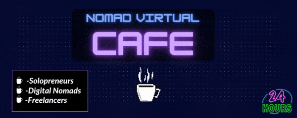 Nomad Virtual Cafe Discord Banner