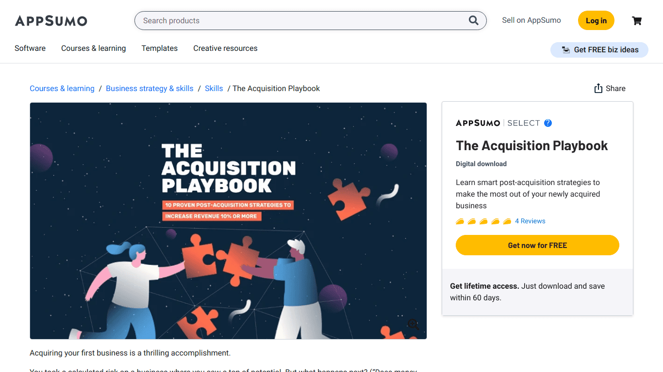The Acquisition Playbook Affiliate Program