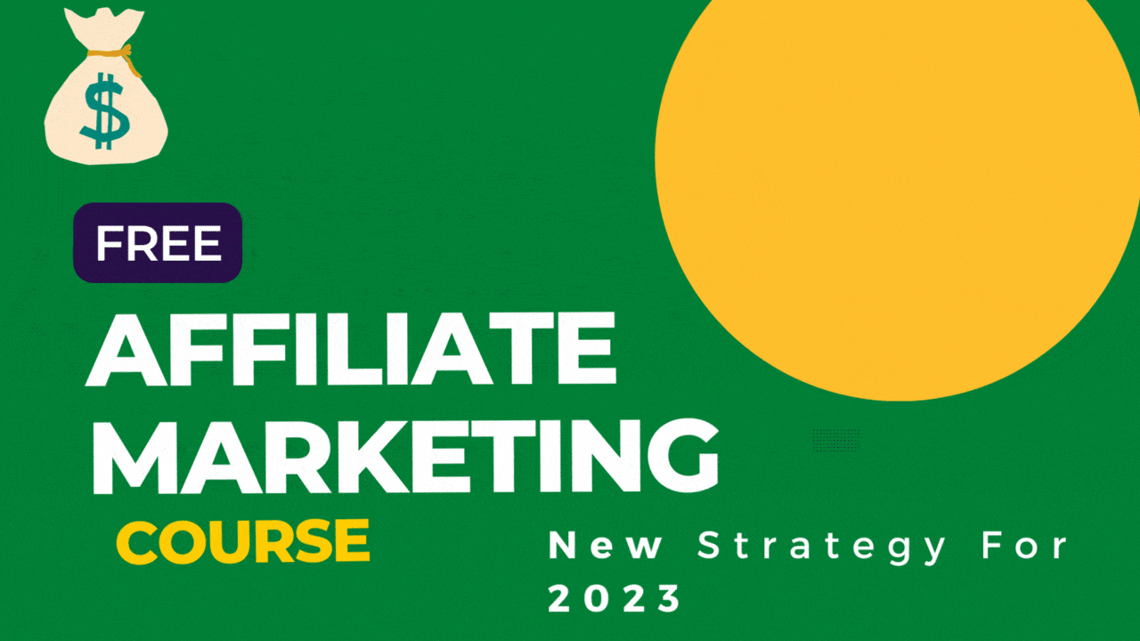 2023 Free Affiliate Course For Beginners Banner