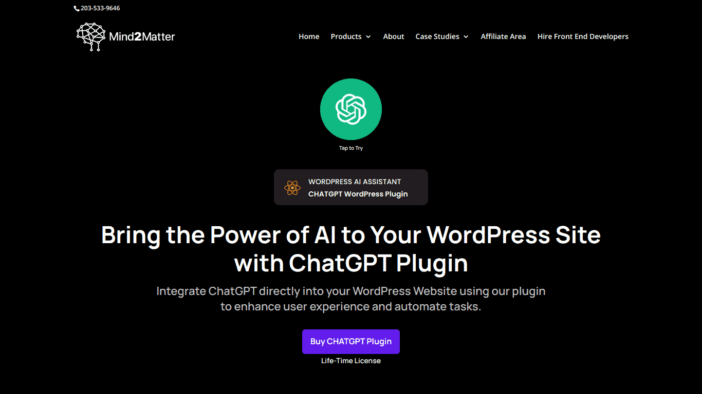 Chatgpt Wordpress Plugin Affiliate Program