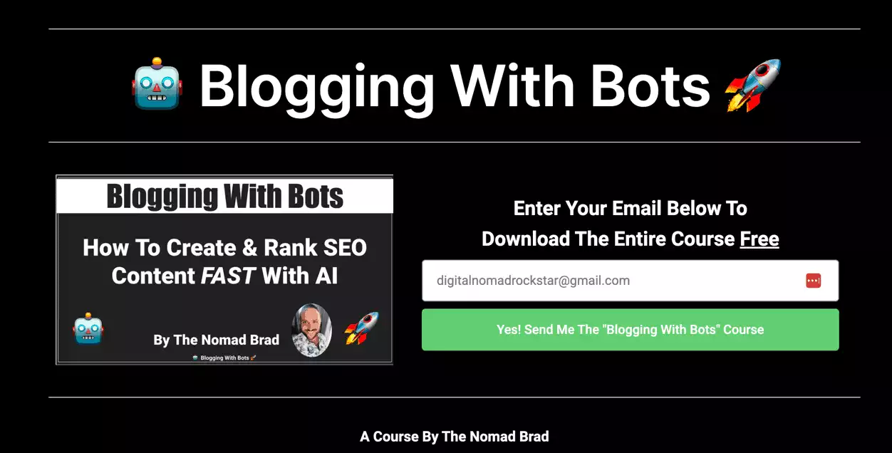 Blogging With Bots