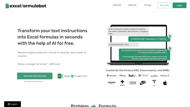 Excel Formula Bot Affiliate Program