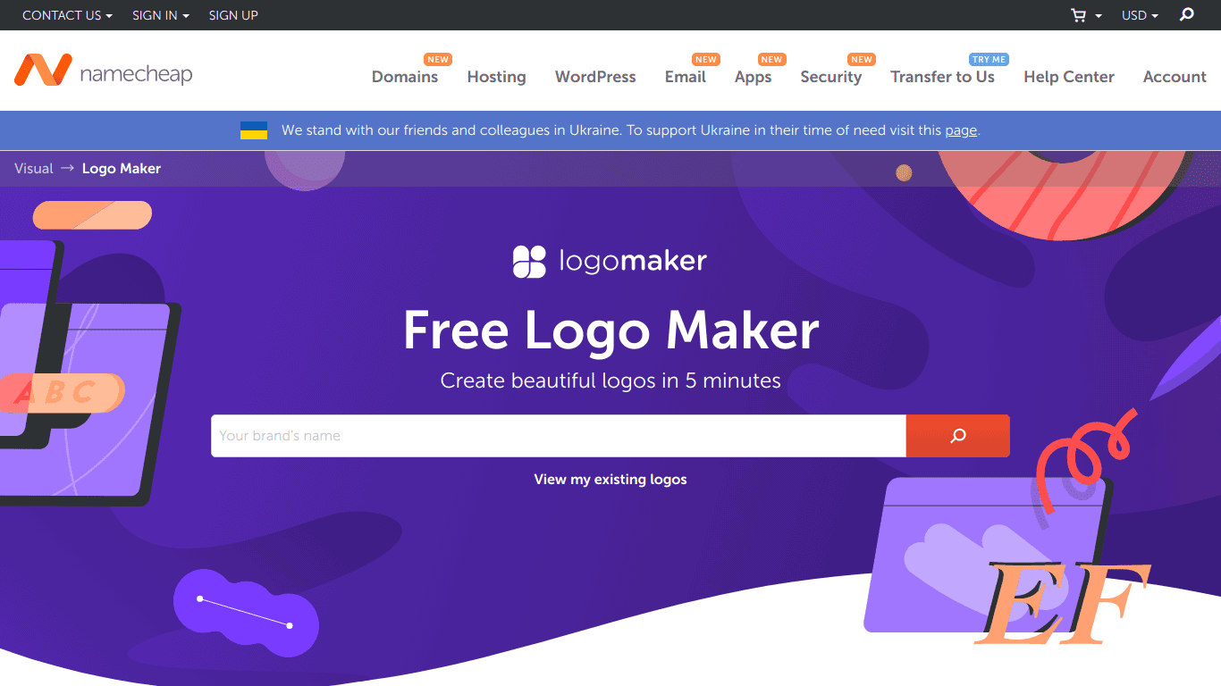 Namecheap Logo Maker Affiliate Program