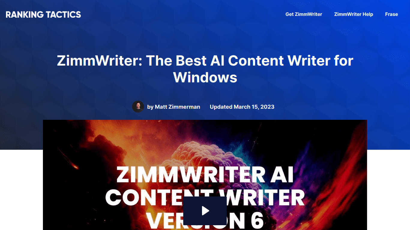 Zimmwriter Affiliate Program