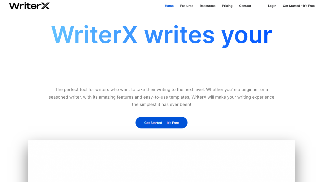 WriterX Affiliate Program