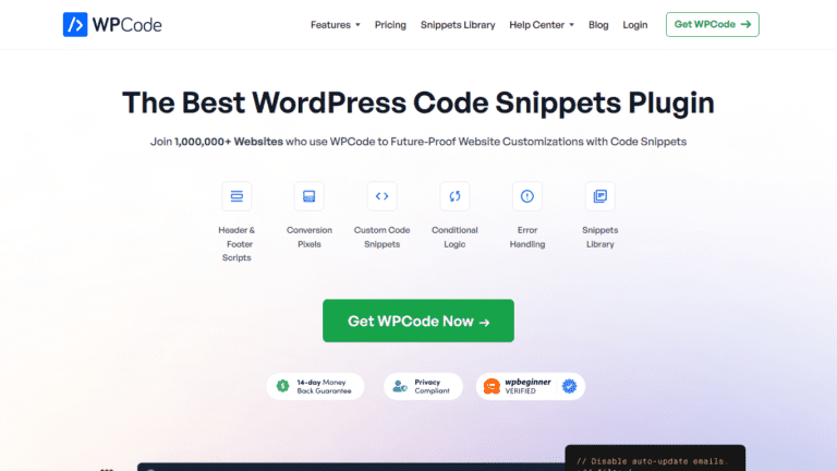 Wpcode Wordpress Plugin