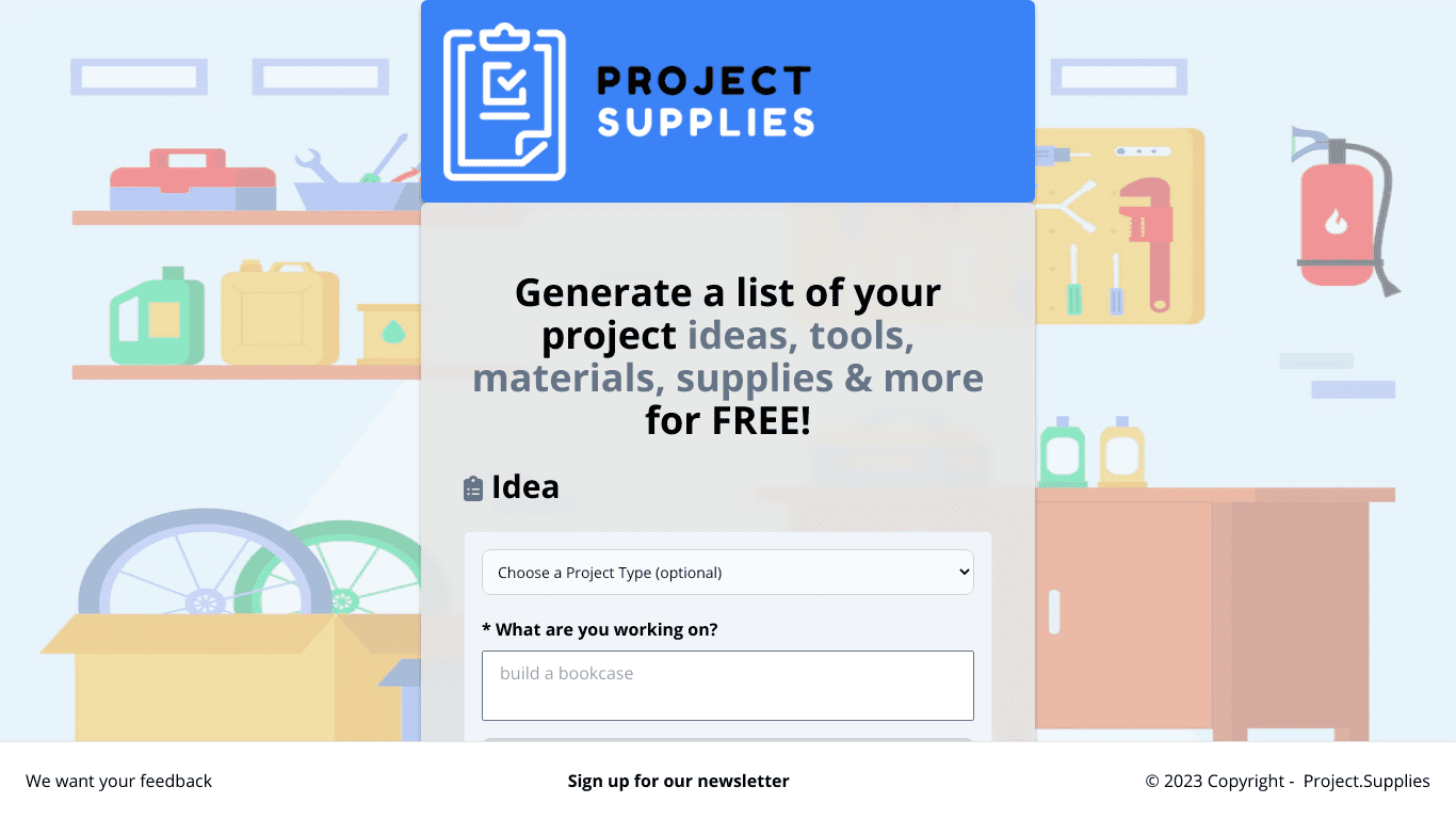 Project.Supplies Affiliate Program