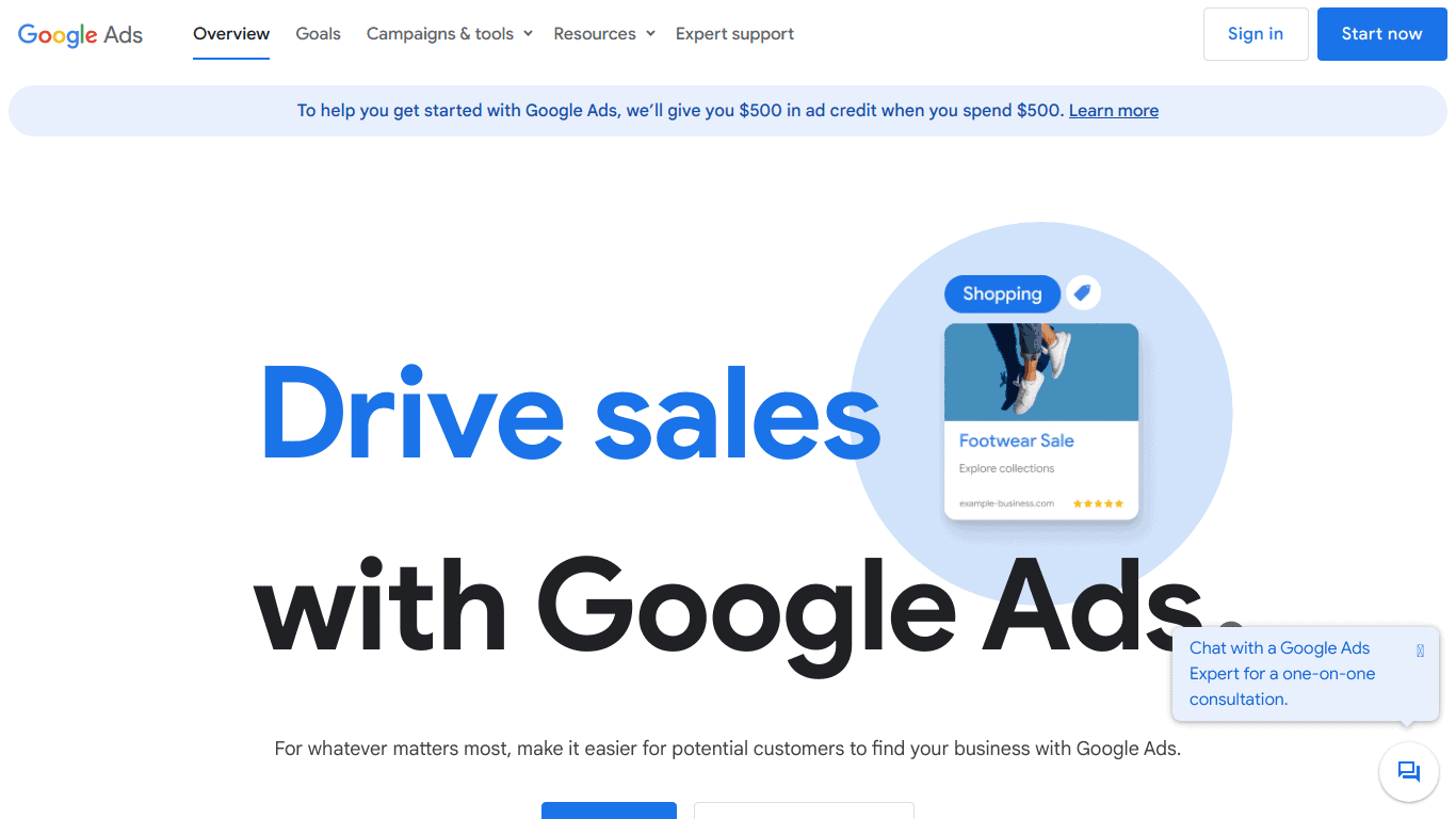 Google Ads Affiliate Program