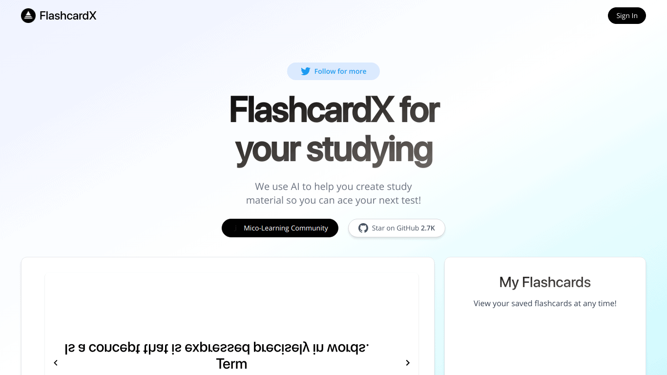 FlashcardX Affiliate Program