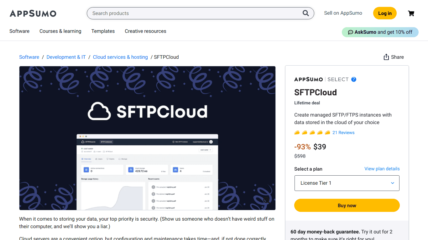 SFTPCloud Affiliate Program
