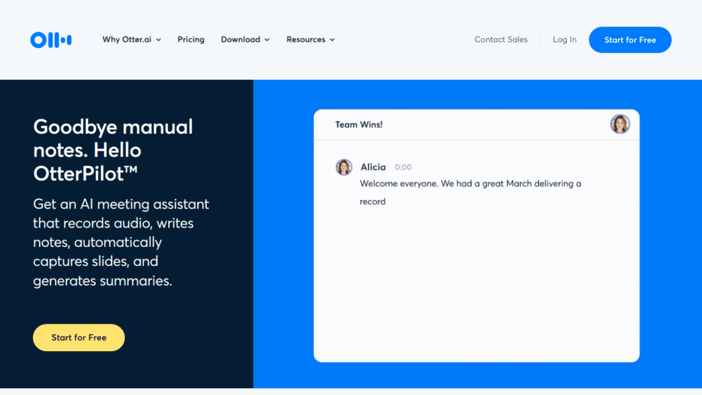 Otter AI - The Nomad Brad | Blog