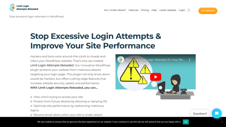 Limit Login Attempts Reloaded Wordpress Plugin