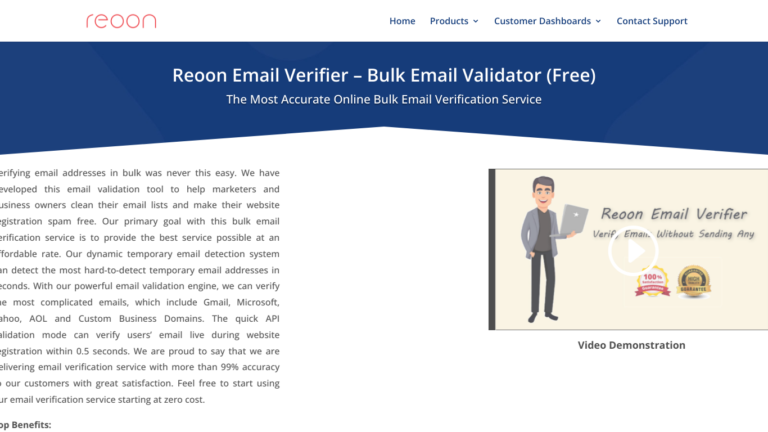 Reoon Email Verifier Affiliate Program