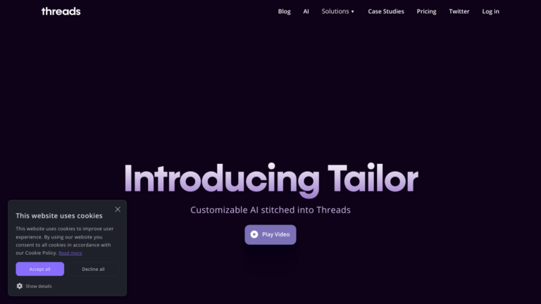 Tailor By Threads Affiliate Program