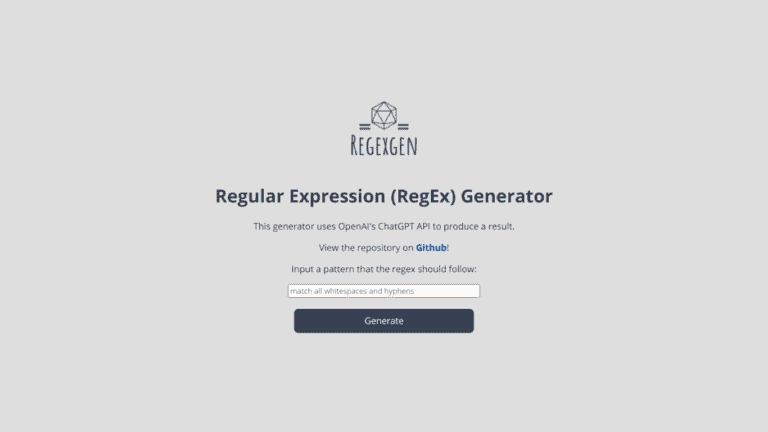 RegEx Generator Affiliate Program