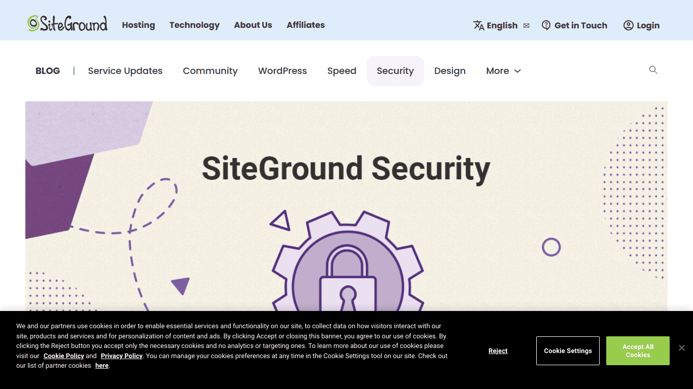 SiteGround Security WordPress Plugin