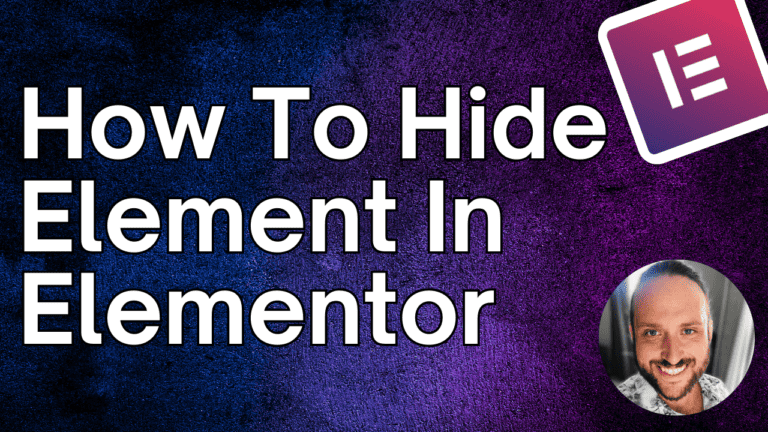 How To Hide Element In Elementor (Step By Step)