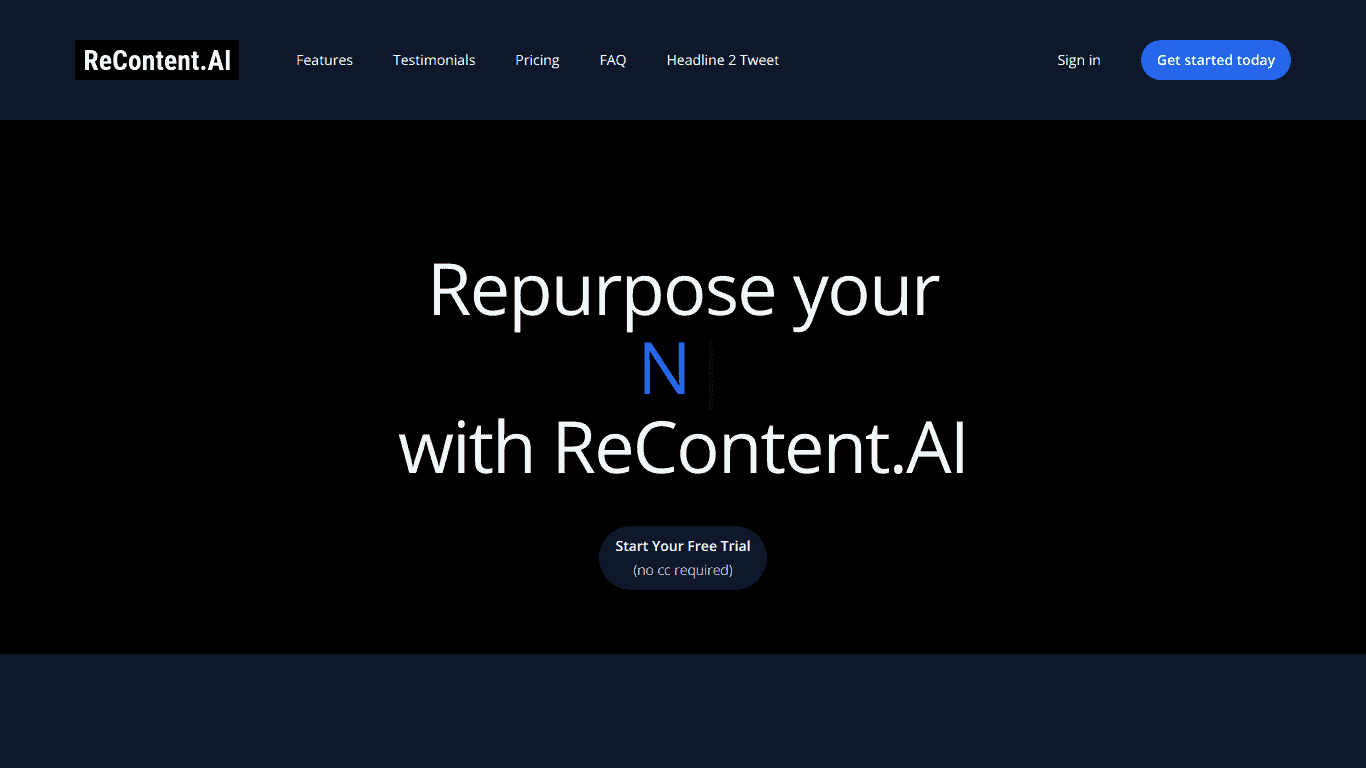 ReContent.AI Affiliate Program