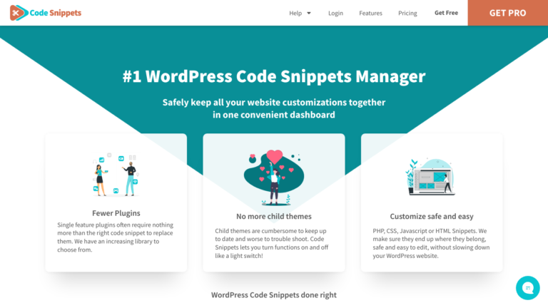 Code Snippets Wordpress Plugin