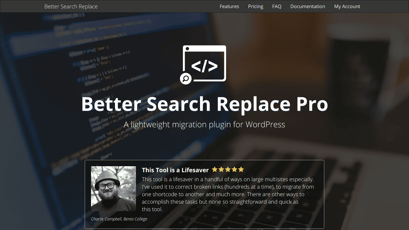 Better Search Replace WordPress Plugin