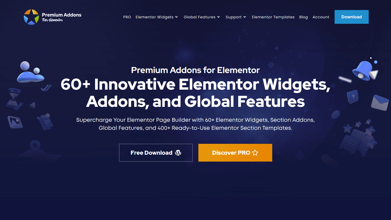 Premium Addons for Elementor WordPress Plugin