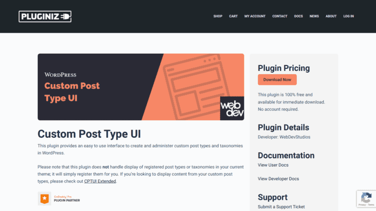 Custom Post Type Ui Wordpress Plugin